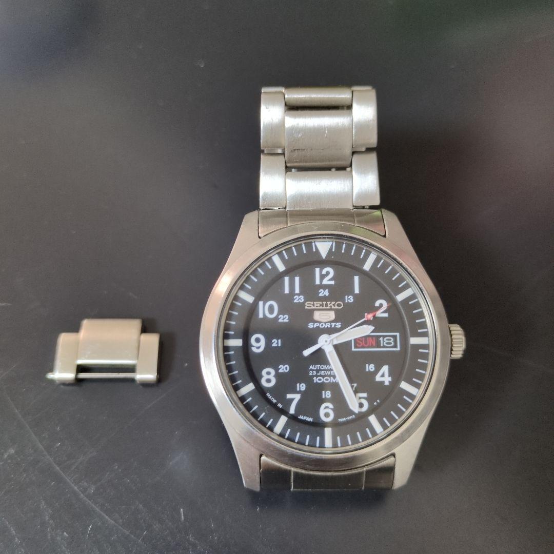 SEIKO5 セイコーファイブ　自動巻腕時計