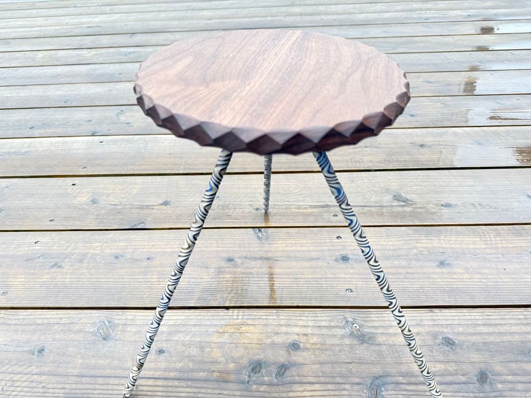 pinoworks 武井バーナーストーブ用五徳スタンド専用ボード ウォールナット