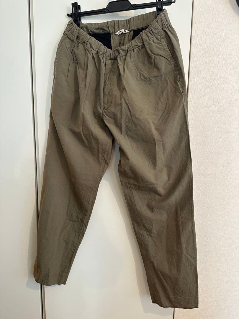 AURALEE FINX SILKCHAMBRAY オーラリーセットアップ