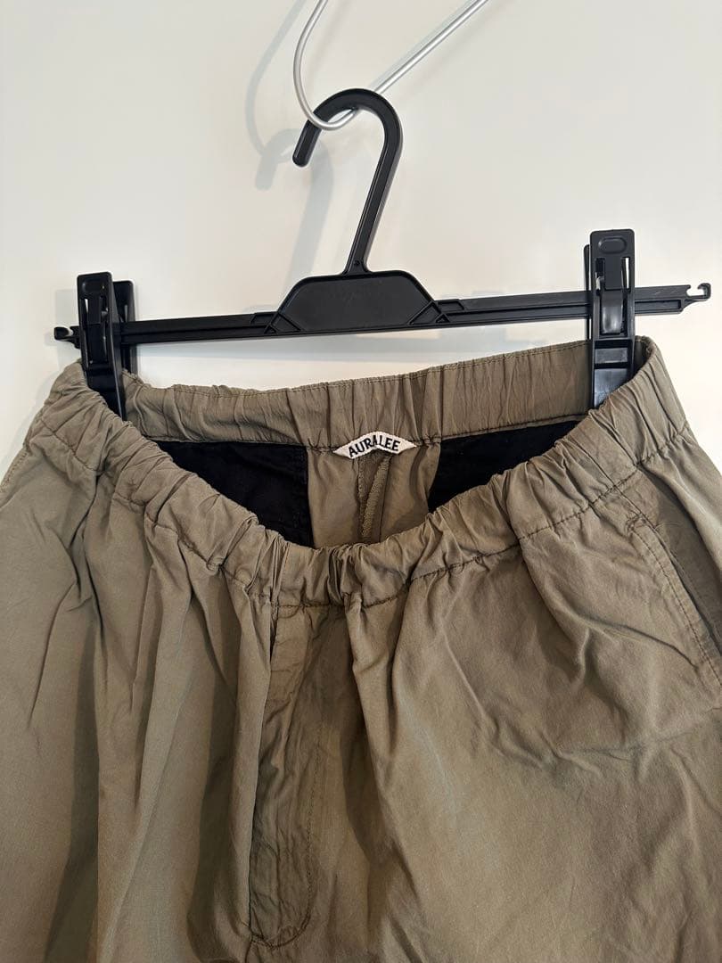 AURALEE FINX SILKCHAMBRAY オーラリーセットアップ