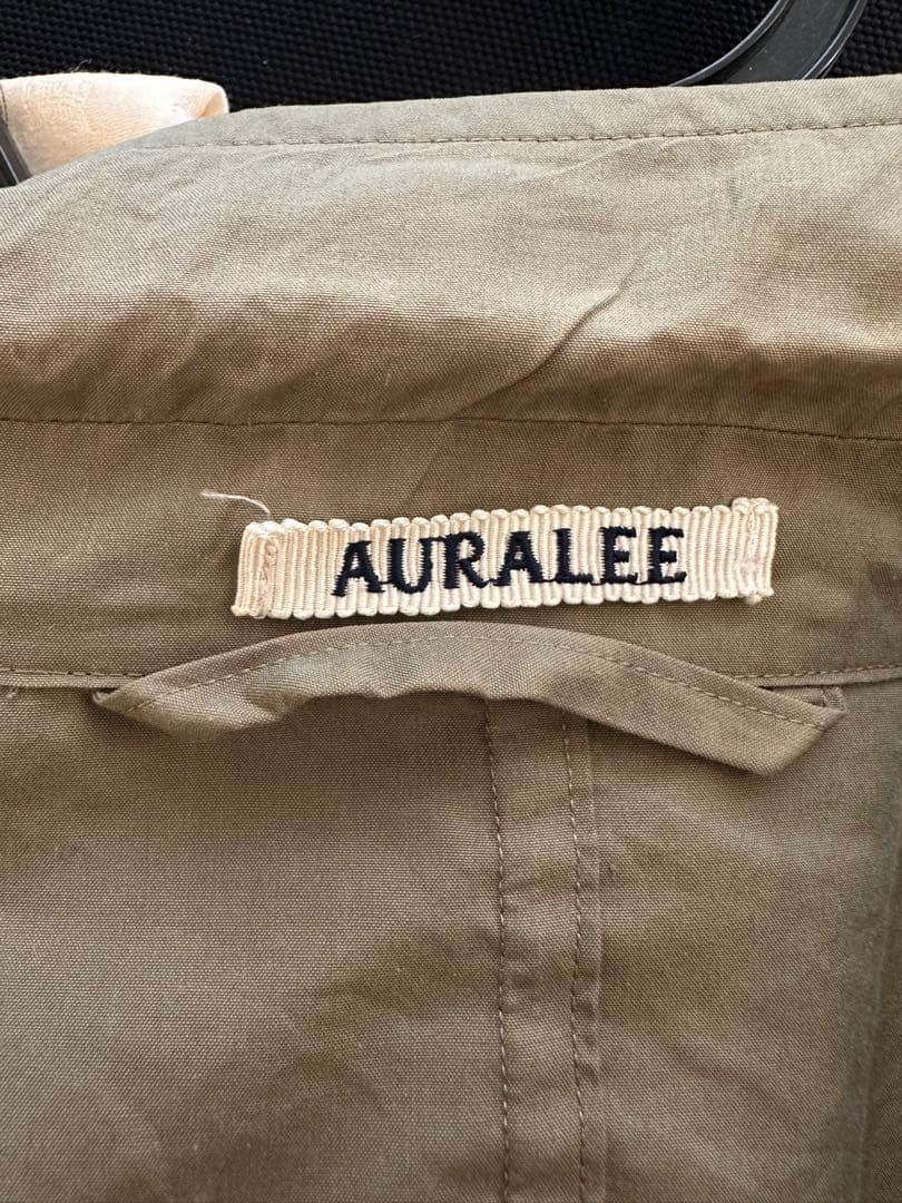 AURALEE FINX SILKCHAMBRAY オーラリーセットアップ