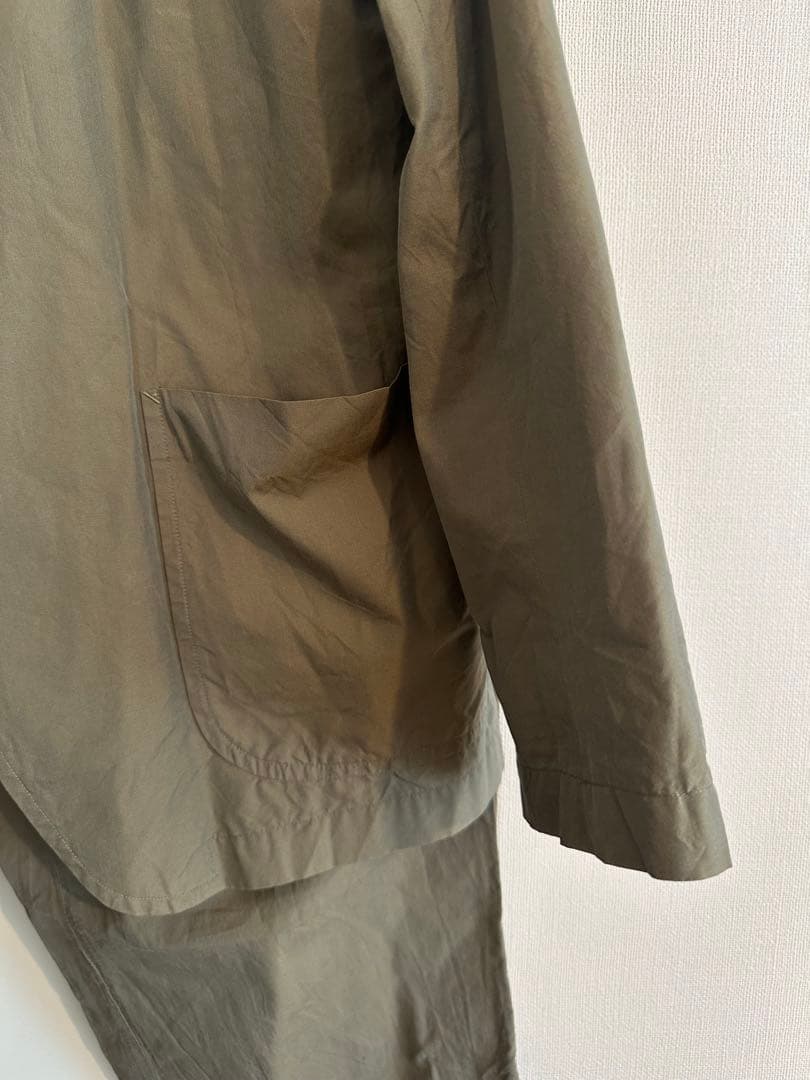 AURALEE FINX SILKCHAMBRAY オーラリーセットアップ