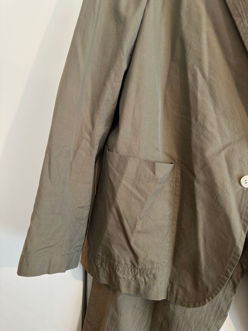 AURALEE FINX SILKCHAMBRAY オーラリーセットアップ