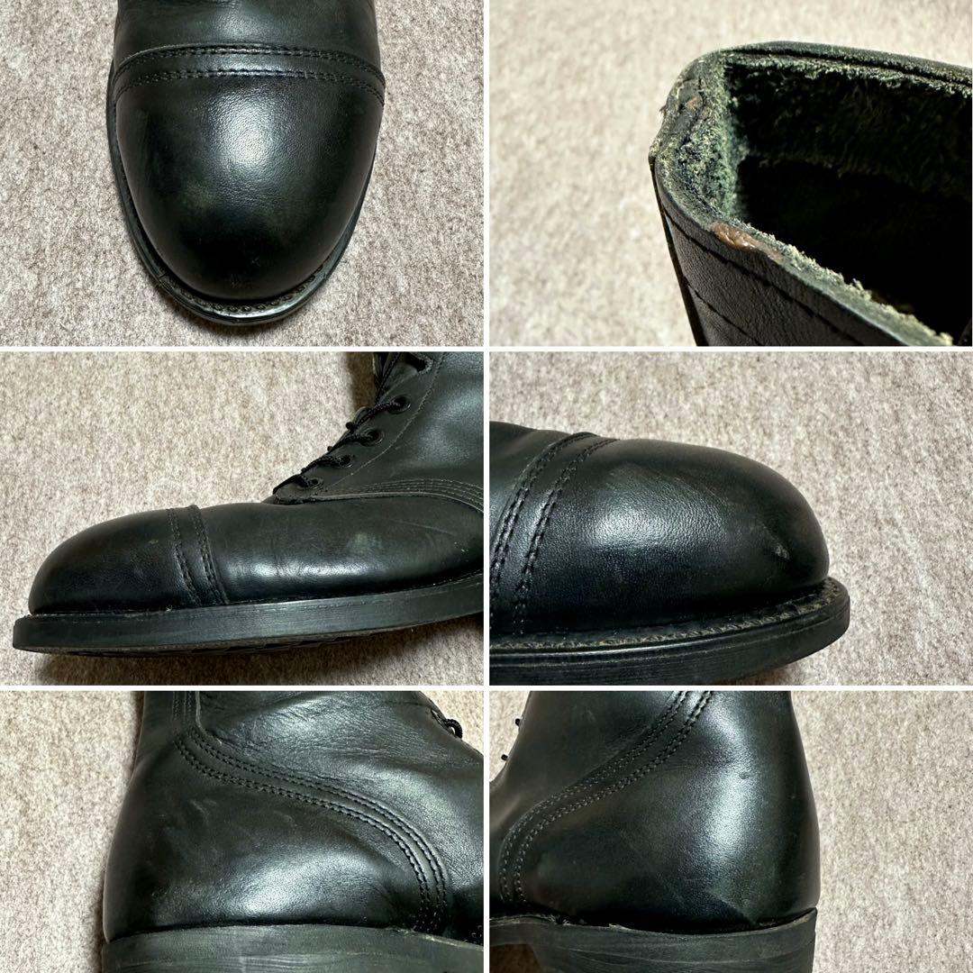 USARMY コンバットブーツ スチールトゥ キャップトゥ 米軍 80s