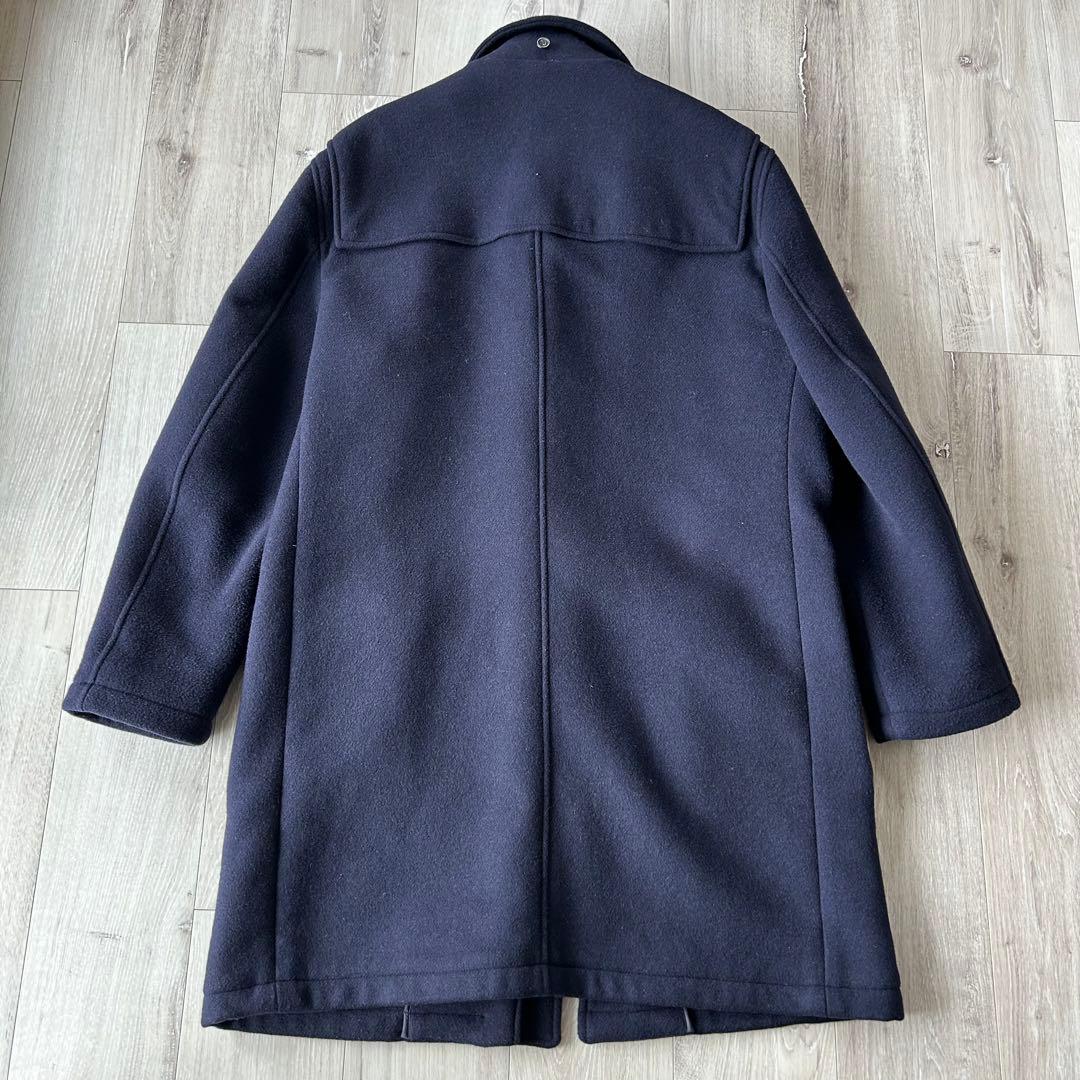 BROOKS BROTHERS ダッフルコート ネイビー L ブラックウォッチ