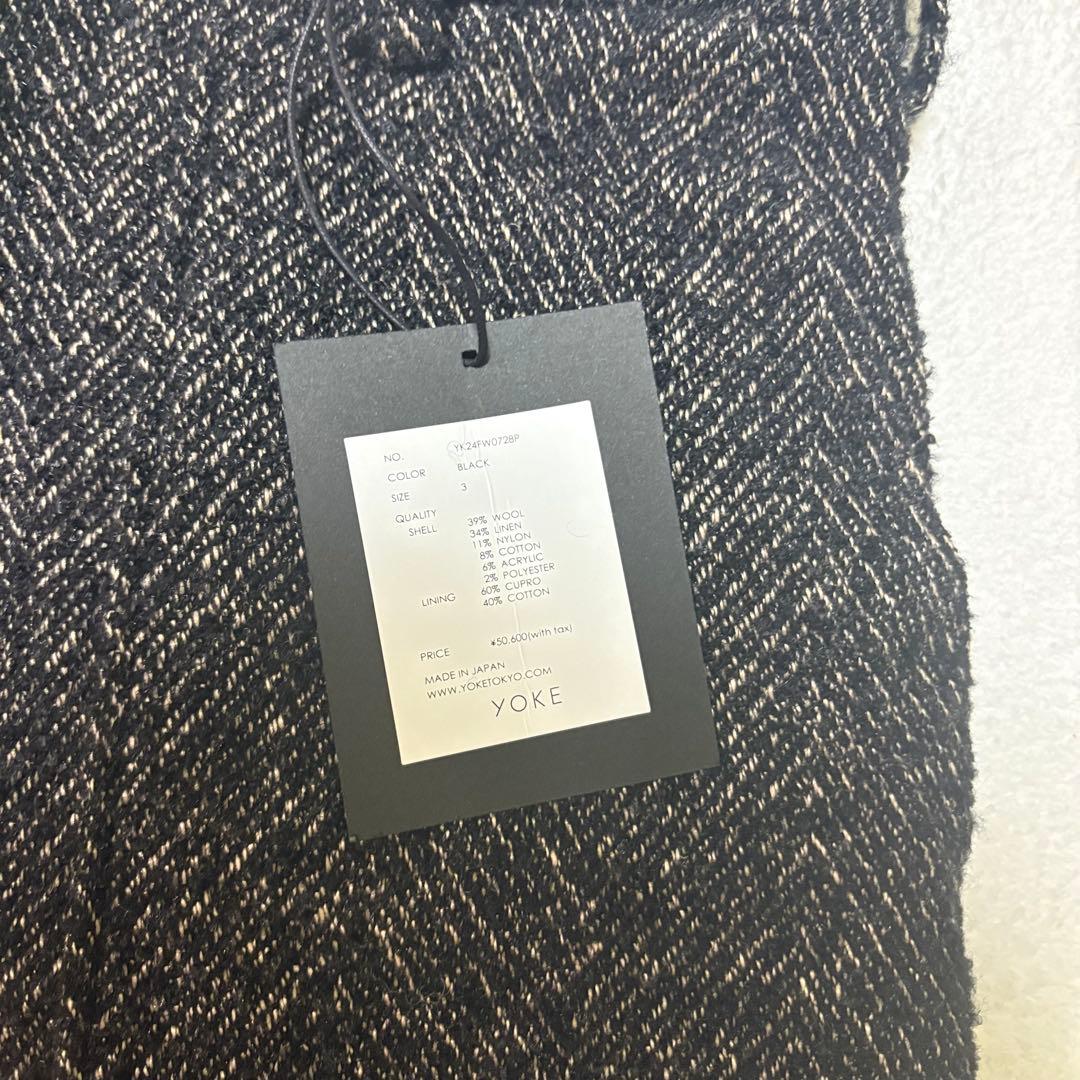 【美品】YOKE☆ツイードスラックス☆☆色