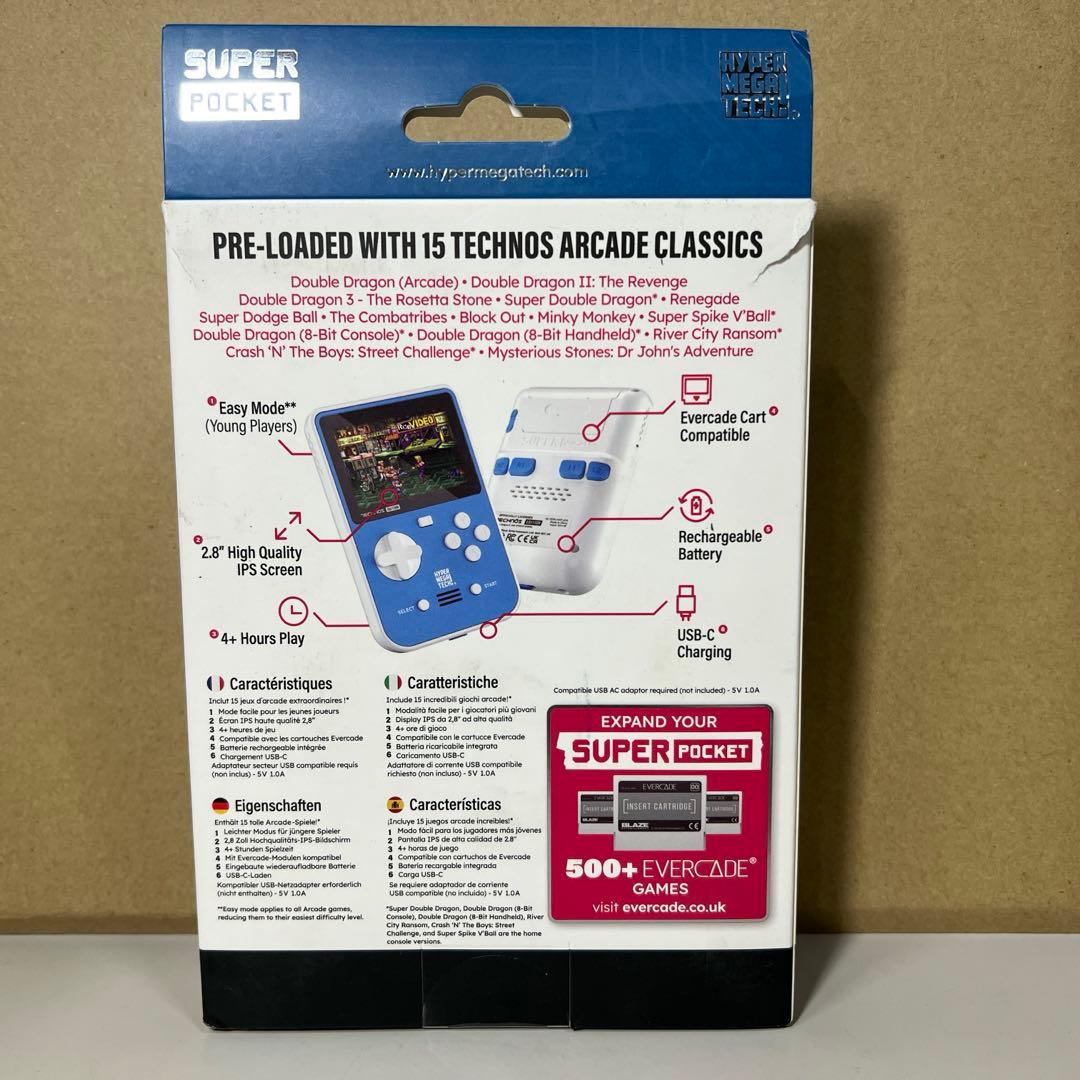 G696 Blaze Evercade Technosスーパーポケット