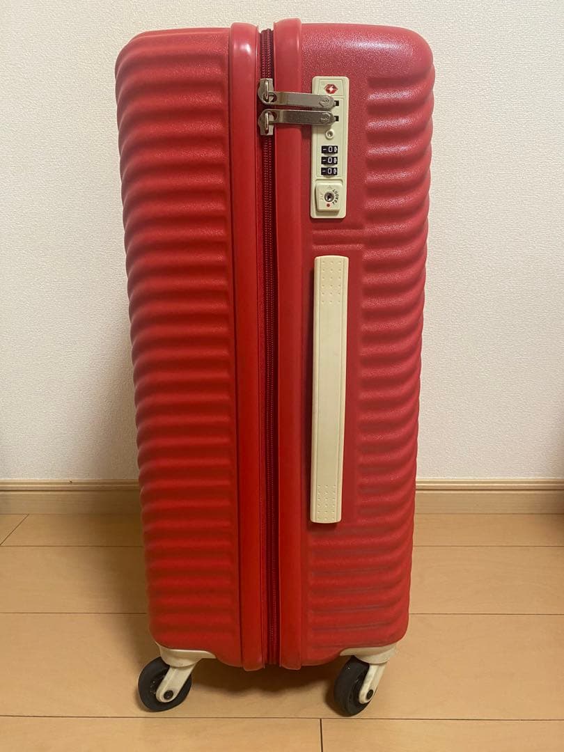 HaNTキャリーケース ストッパー付き TSAロック 47L カバー付き