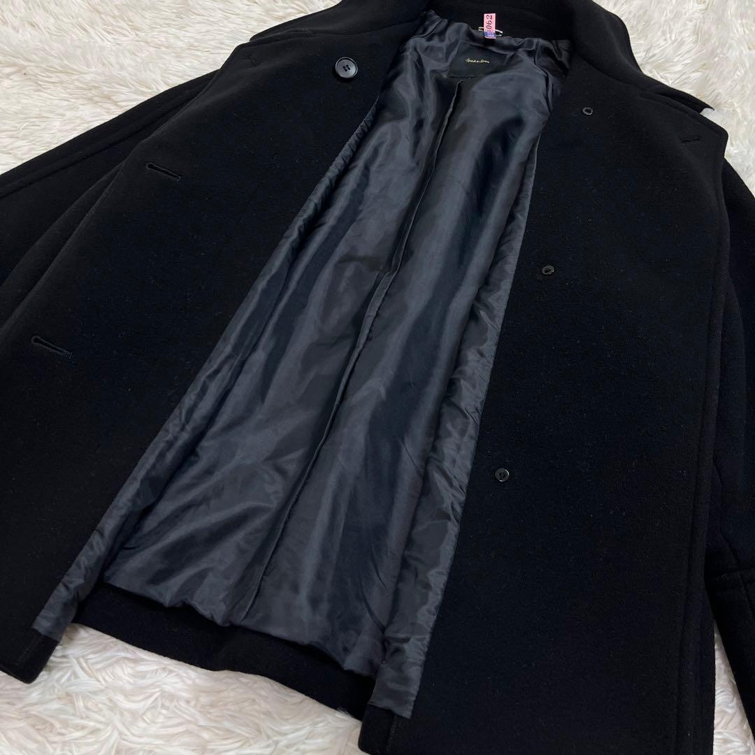 spick and span W/Ny モッサステンカラーショートコート