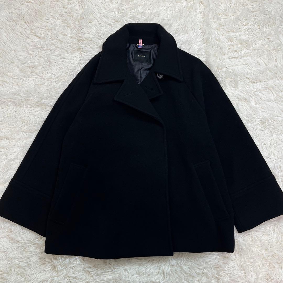 spick and span W/Ny モッサステンカラーショートコート