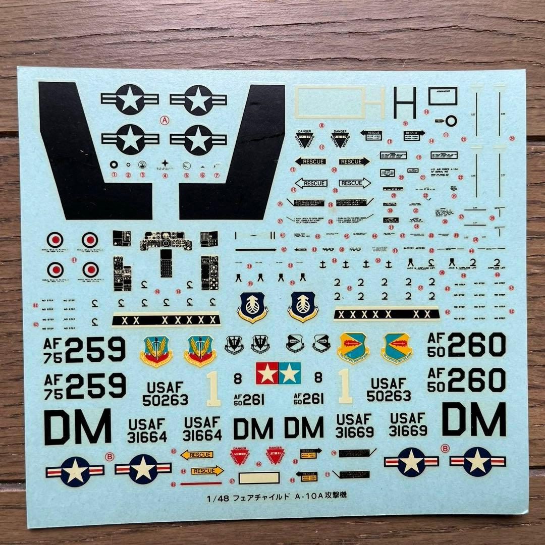 アメリカ軍機4機及びオーストラリア軍F111Cプラモデル