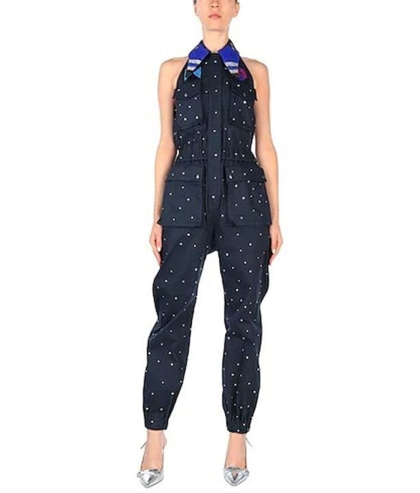 miumiu ミュウミュウ　ビジュー　ジャンプスーツ　ラインストーン セット