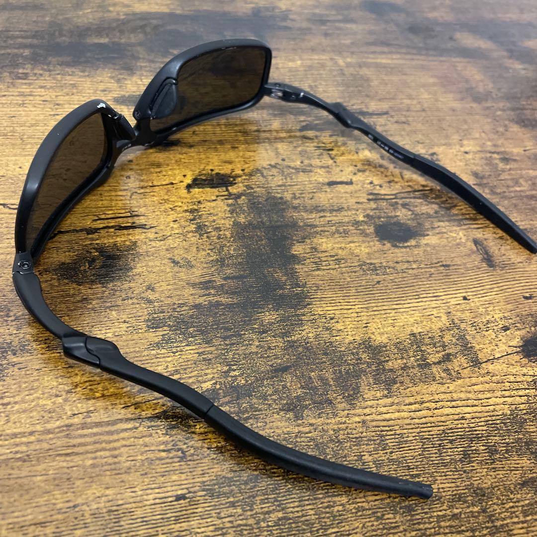 オークリーBADMAN 偏光DarkCarbon/MatteBlack
