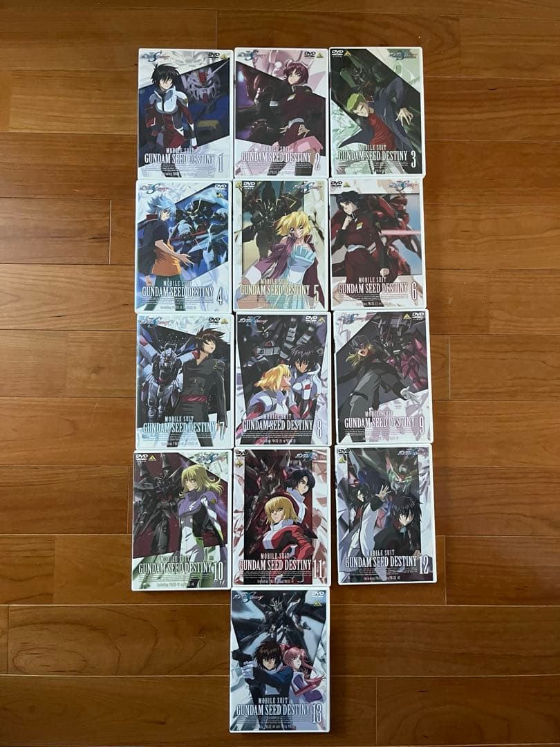 機動戦士ガンダムSEED＆SEED DESTINY　DVD全巻セット