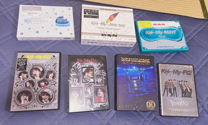 ‪【値下げ】‬Kis-My-Ft2 DVD 各種 7枚セット