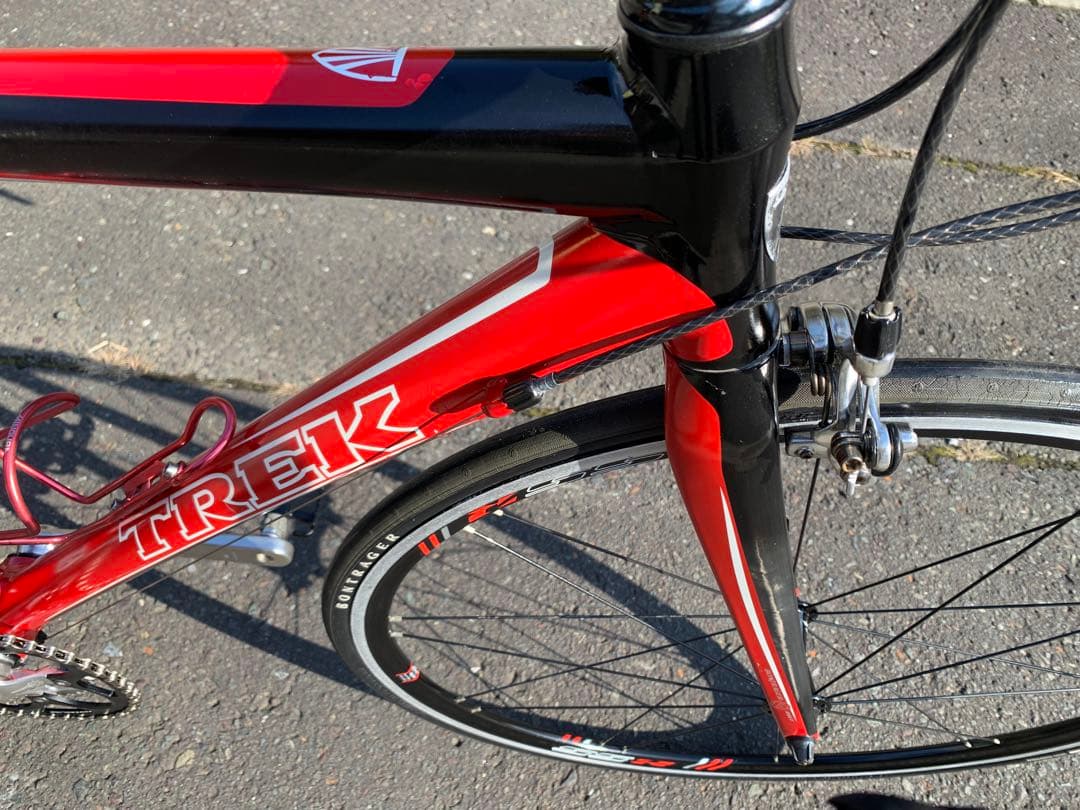 【即乘】送料無料TREKカーポンロードバイクRACE BONTRAGER 18速