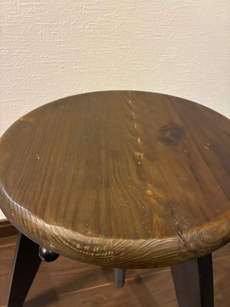 アイアン　木　チェア　スツール　椅子