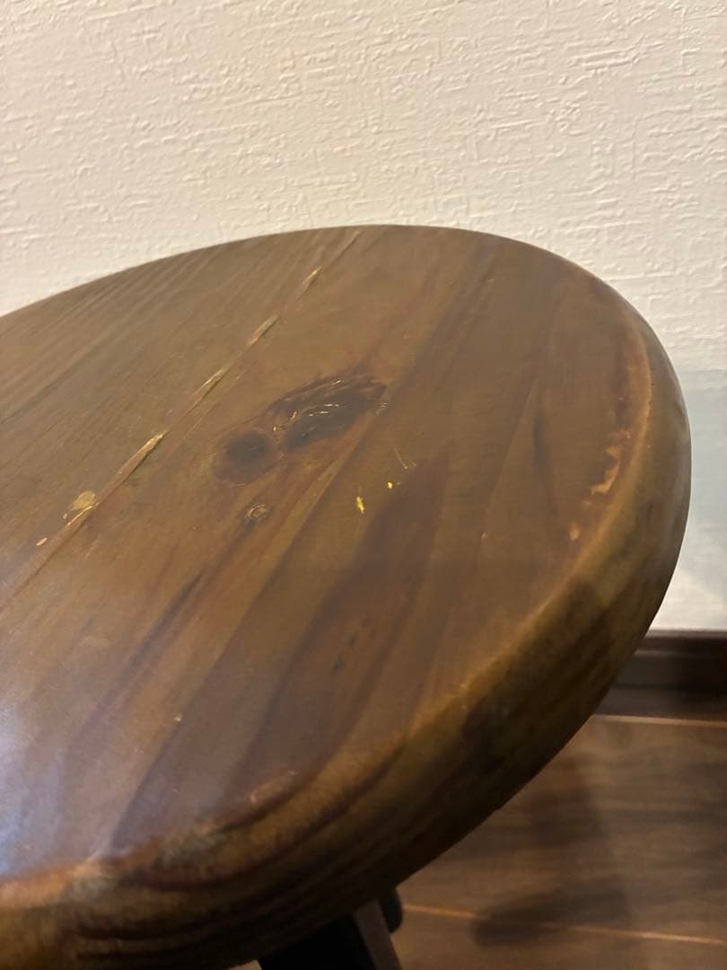 アイアン　木　チェア　スツール　椅子