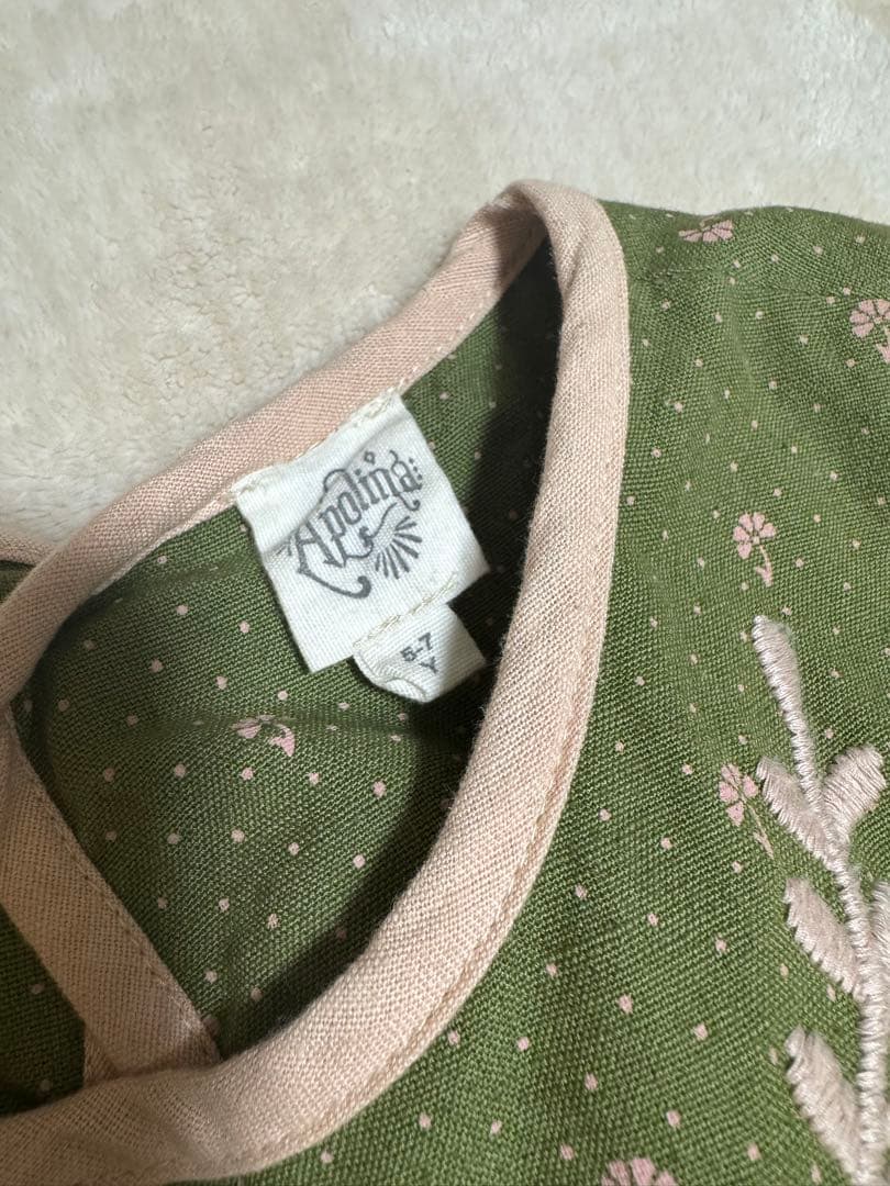 apolina kids ワンピース 5-7y