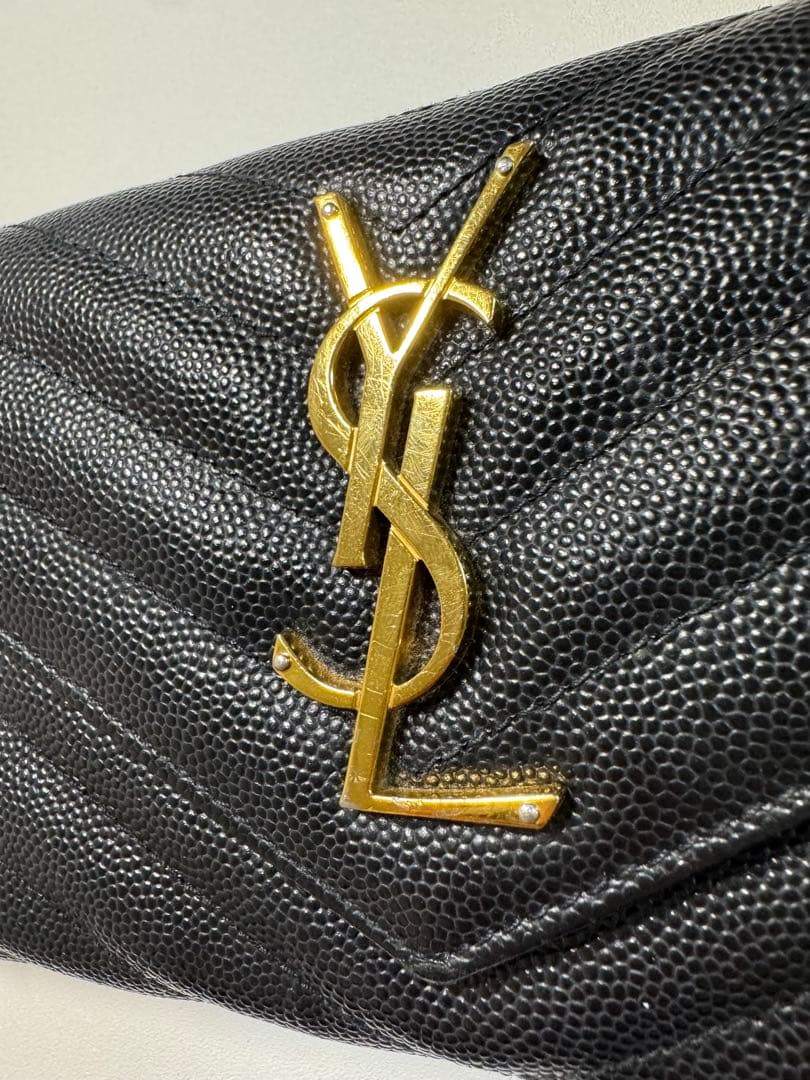 イヴサンローラン YSL 長財布 付属品完備