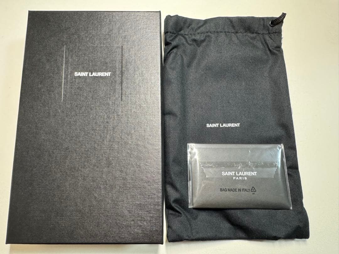 イヴサンローラン YSL 長財布 付属品完備