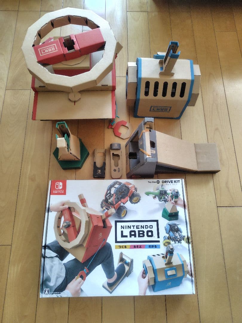 ニンテンドーLABO Toy-Con03 ドライブキット　おかたづけボックス付き