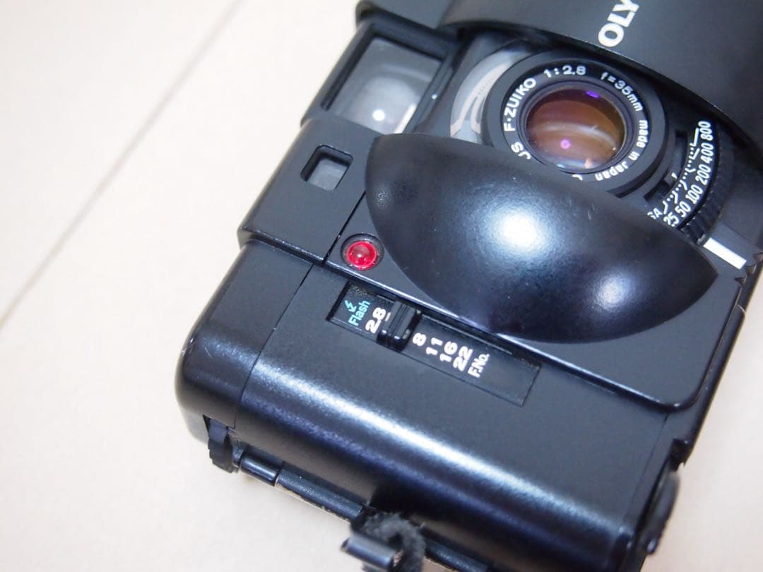 動作品 OLYMPUS XA コンパクトフィルムカメラ