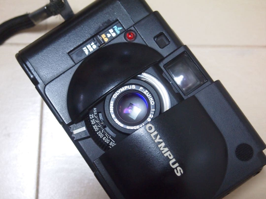 動作品 OLYMPUS XA コンパクトフィルムカメラ