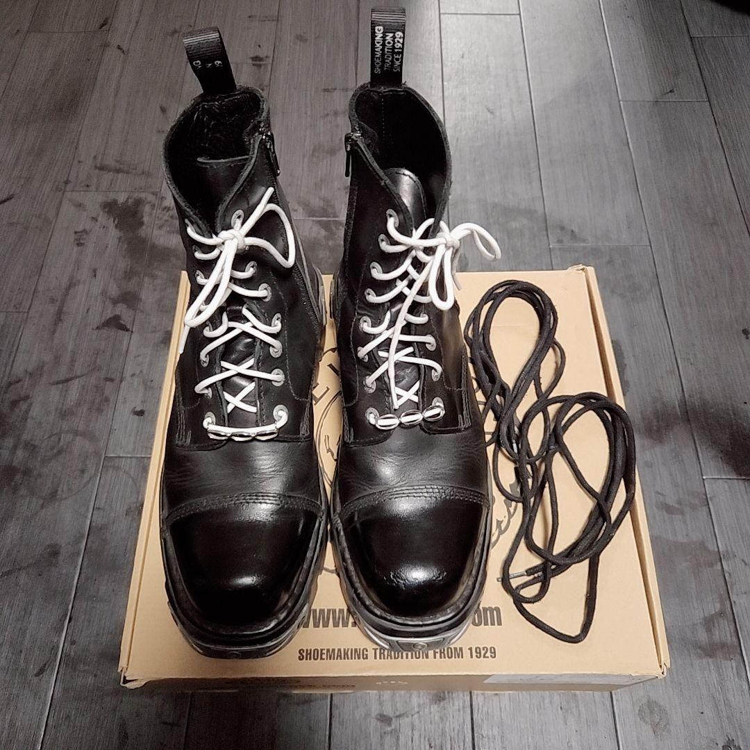 NEW ROCK ブーツ M-NEWMILI083-S35 43 OPIUM