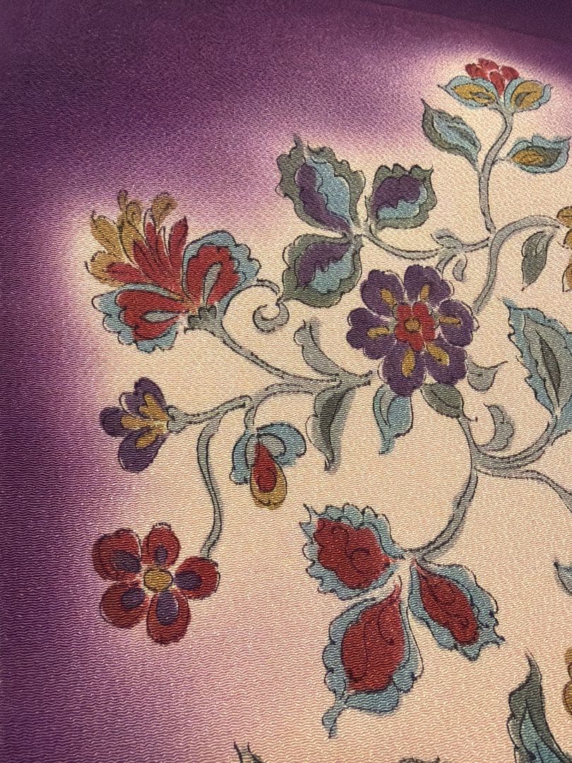 名古屋帯 染帯　正絹