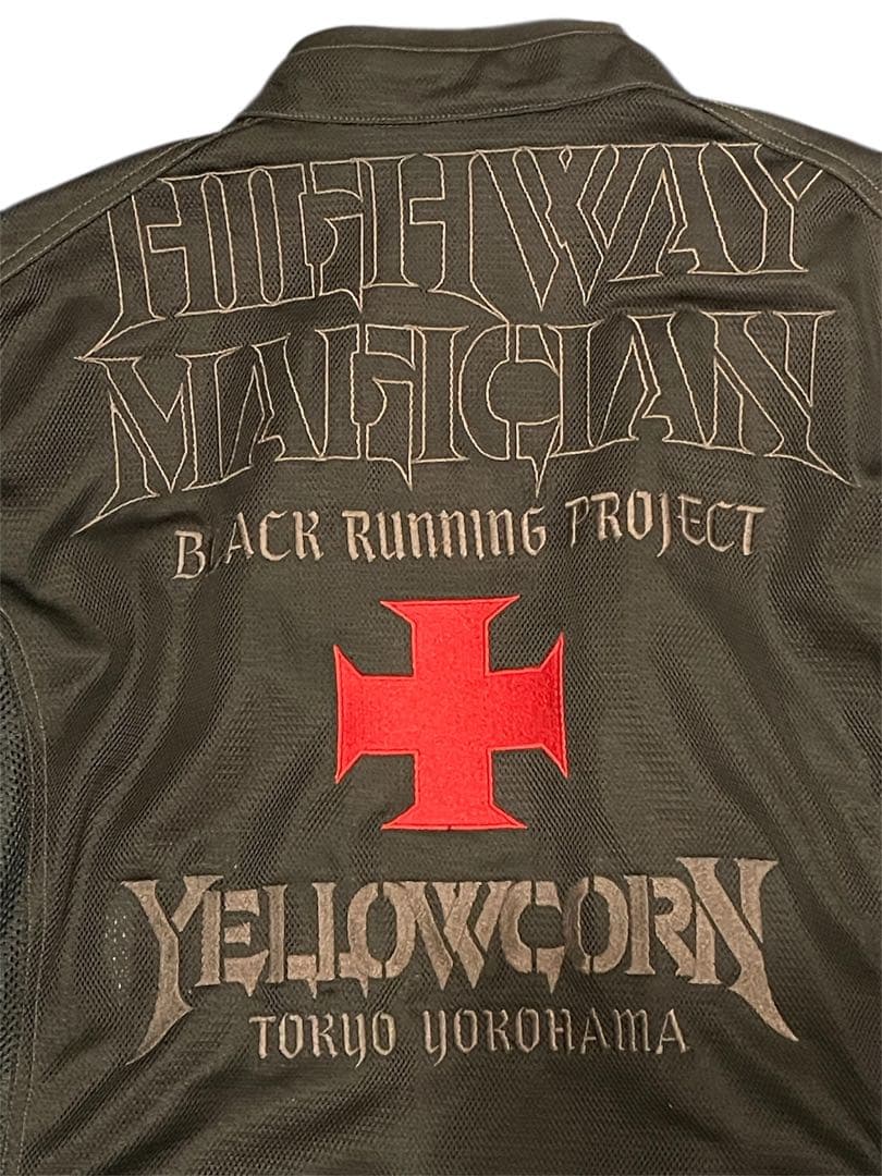 YELLOWCORN イエローコーンライダースジャケット3L１点限り！刺繍