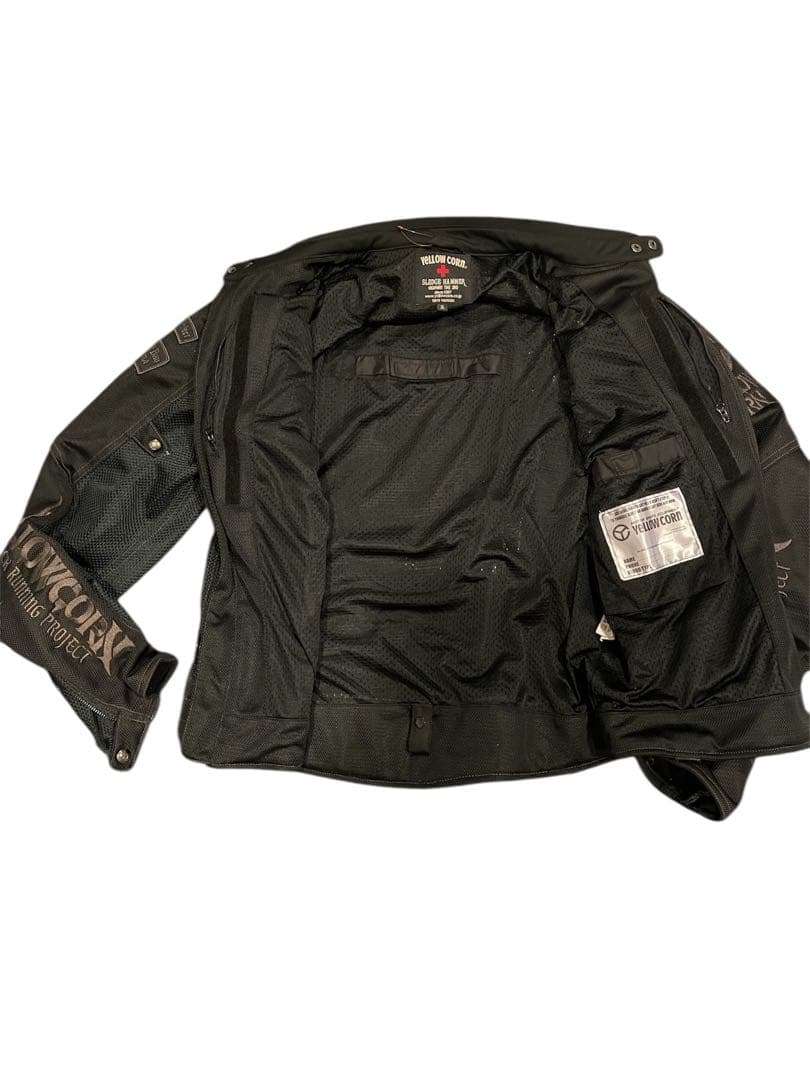 YELLOWCORN イエローコーンライダースジャケット3L１点限り！刺繍