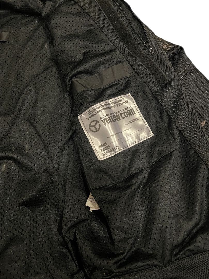 YELLOWCORN イエローコーンライダースジャケット3L１点限り！刺繍