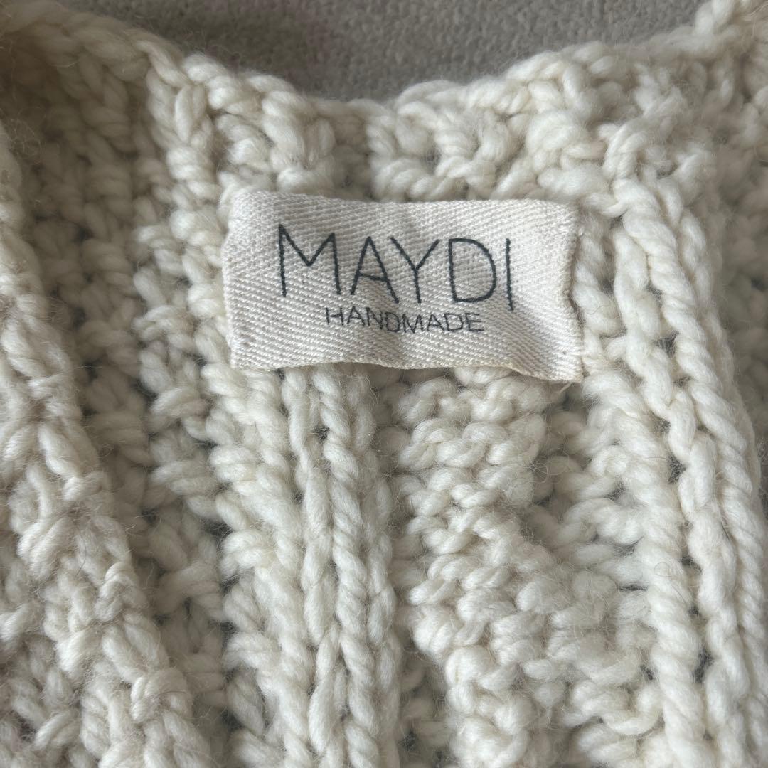 MAYDI ハンドメイド ニットベスト