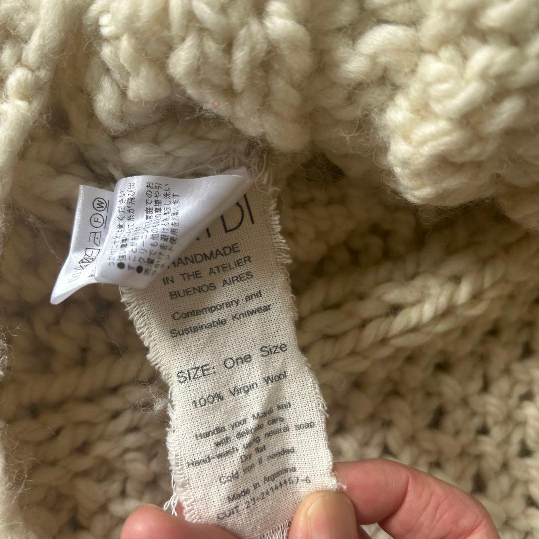 MAYDI ハンドメイド ニットベスト