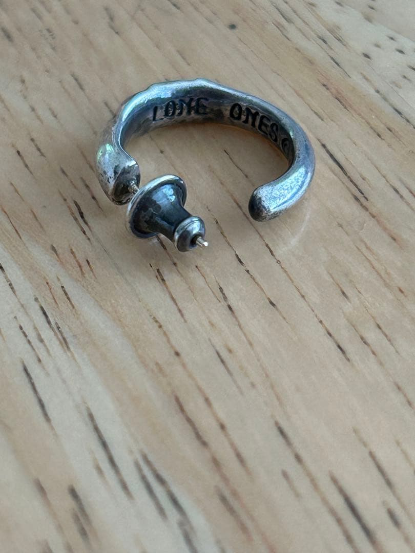 F*W様 LONE ONES ロンワンズ　Eフープ　ピアス　シルバー