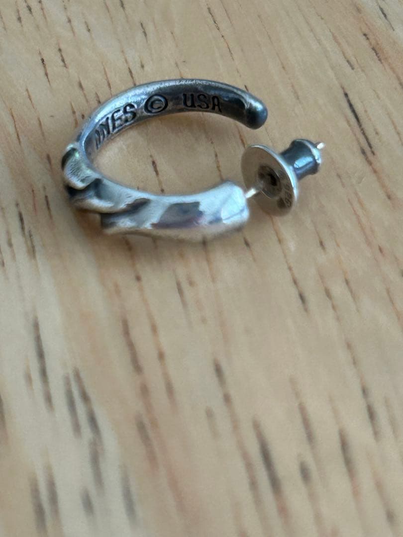 F*W様 LONE ONES ロンワンズ　Eフープ　ピアス　シルバー