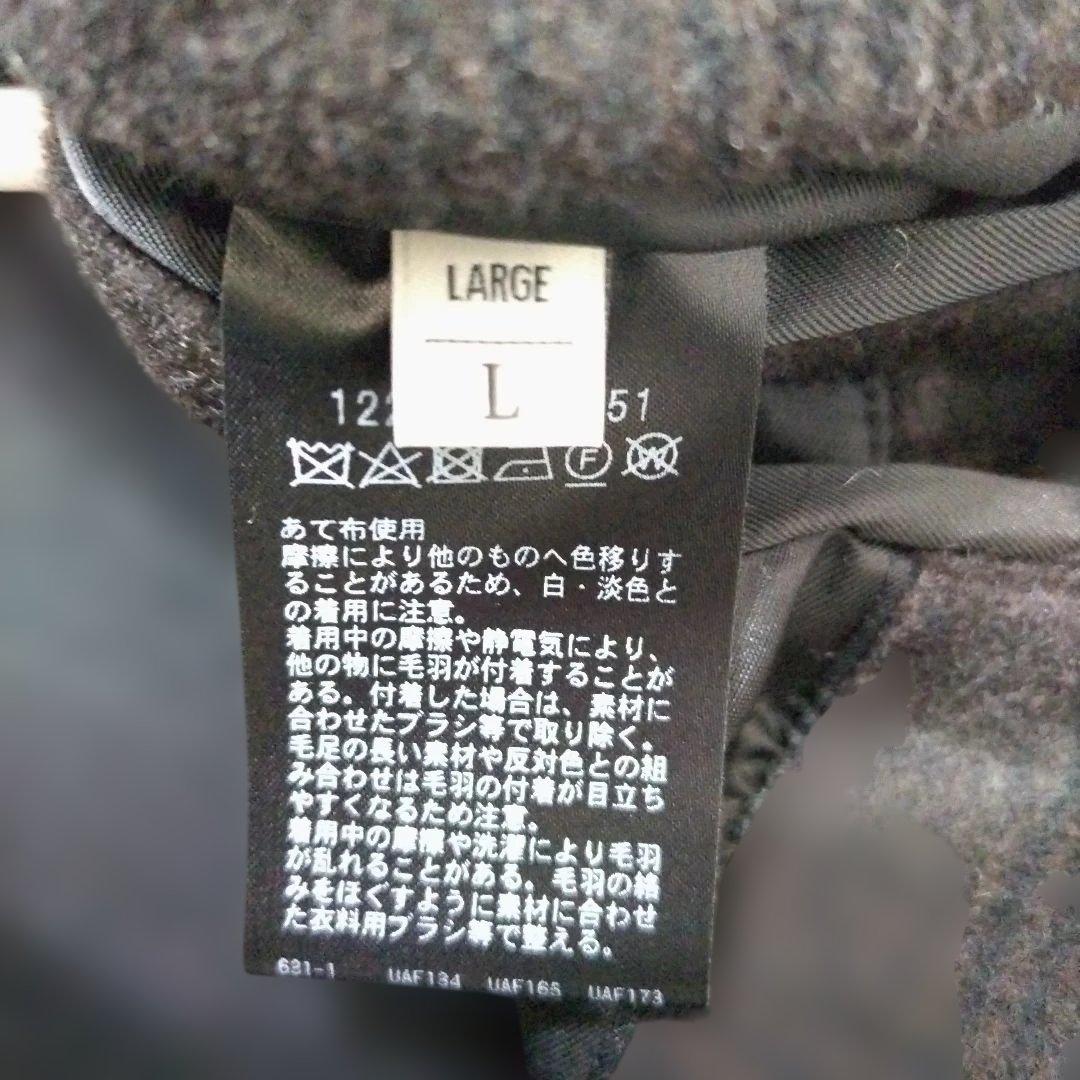 ビューティアンドユース/メルトン120 チェスターコート/ブラウン系　L