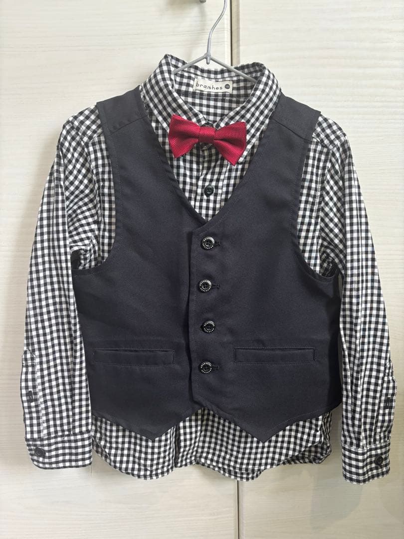 ブランシェス　フォーマルスーツ　120センチ　7点セット