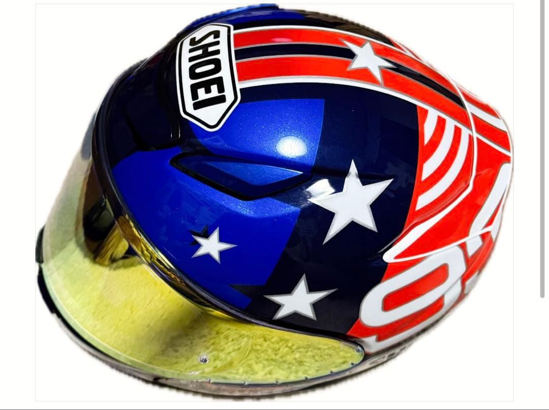 SHOEI Z-8 M 93マルケス ミラーシールド付 転倒なし