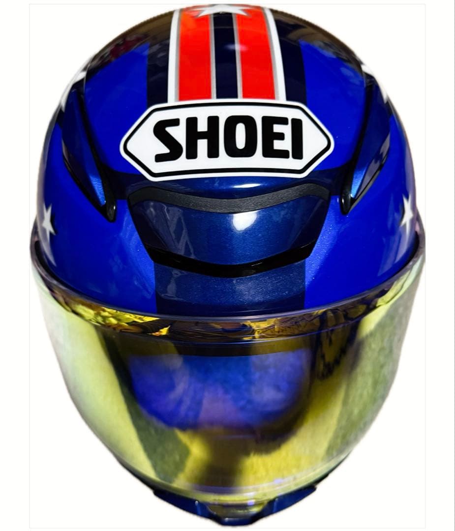 SHOEI Z-8 M 93マルケス ミラーシールド付 転倒なし