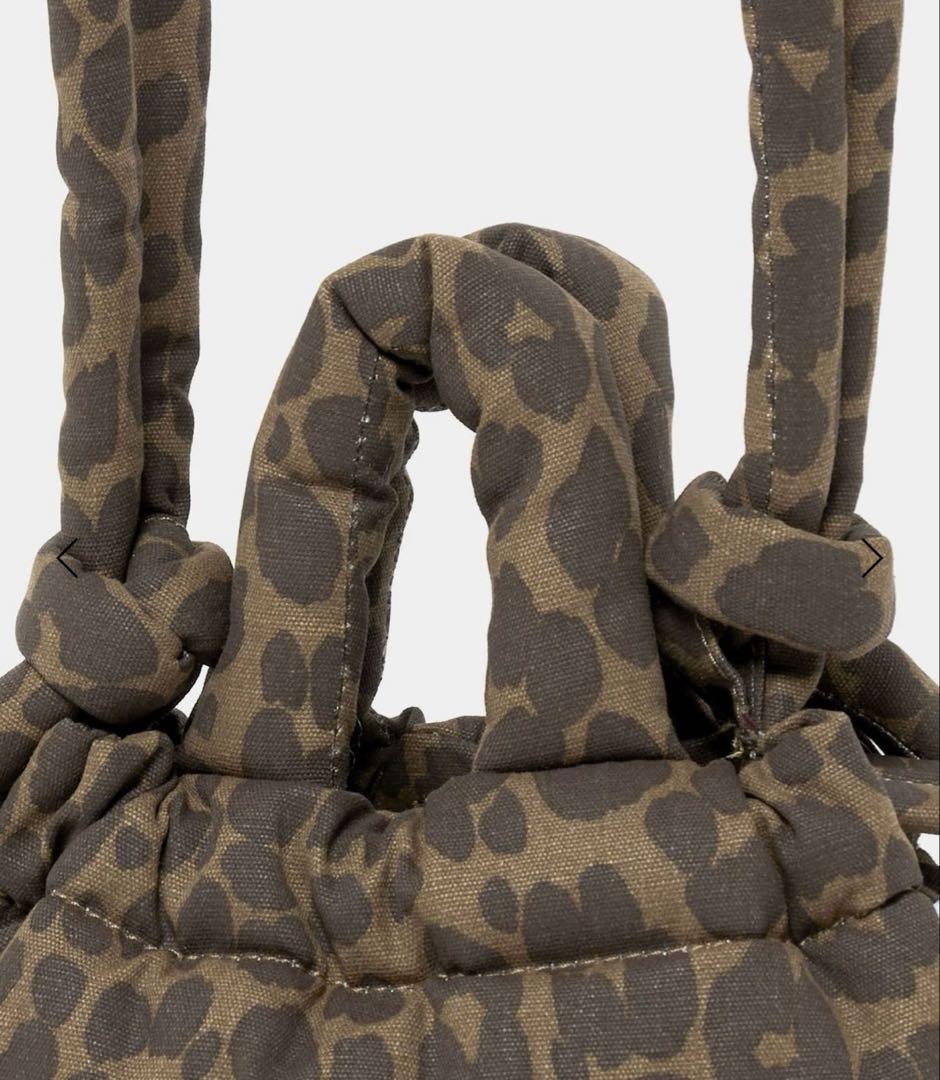 ＜OLEND>ONA MICRO ソフト ショルダーバッグ 3WAY/レオパード