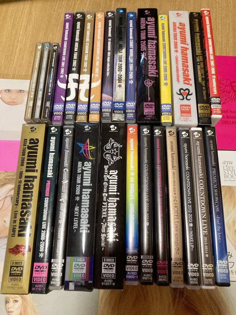 【お得❗️】浜崎あゆみ　まとめ売り　DVD 本　非売品グッズ等
