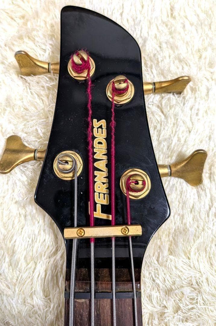 フェルナンデス　FRB-42 PJ キルトメイプルレッド エレキベース