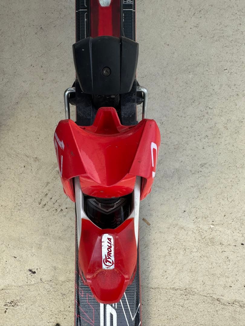 OGASAKA KEO'S AX 155 スキー板 黒 赤