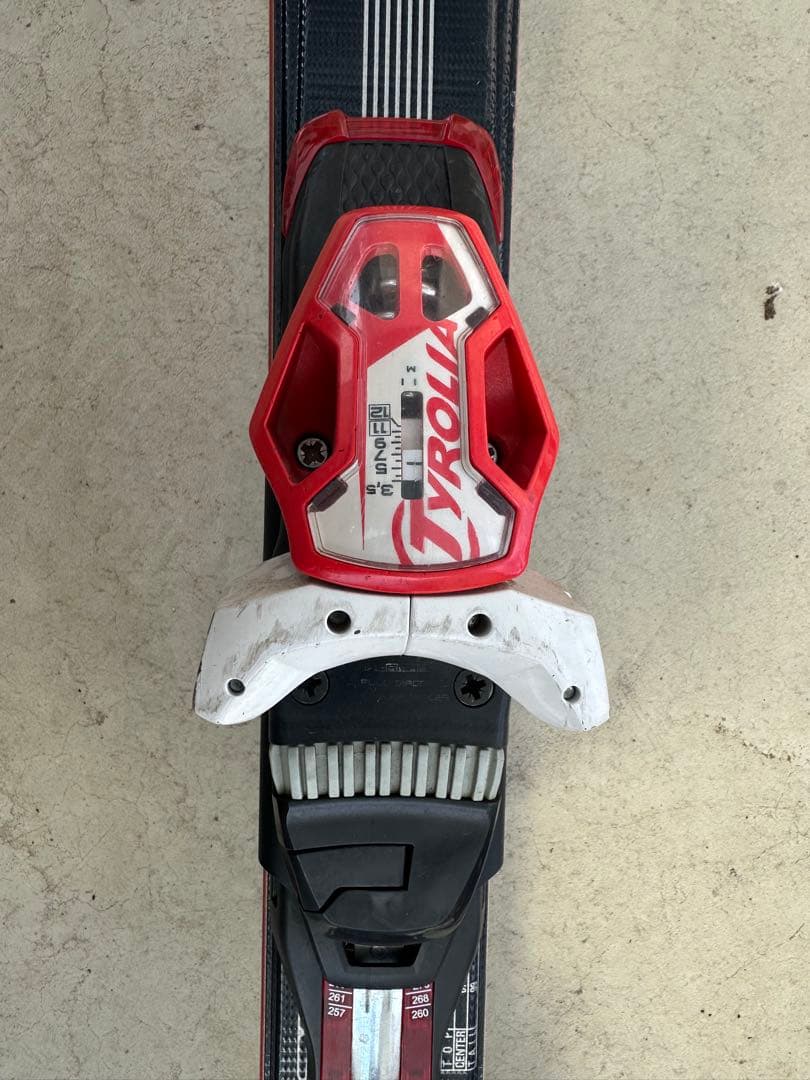 OGASAKA KEO'S AX 155 スキー板 黒 赤