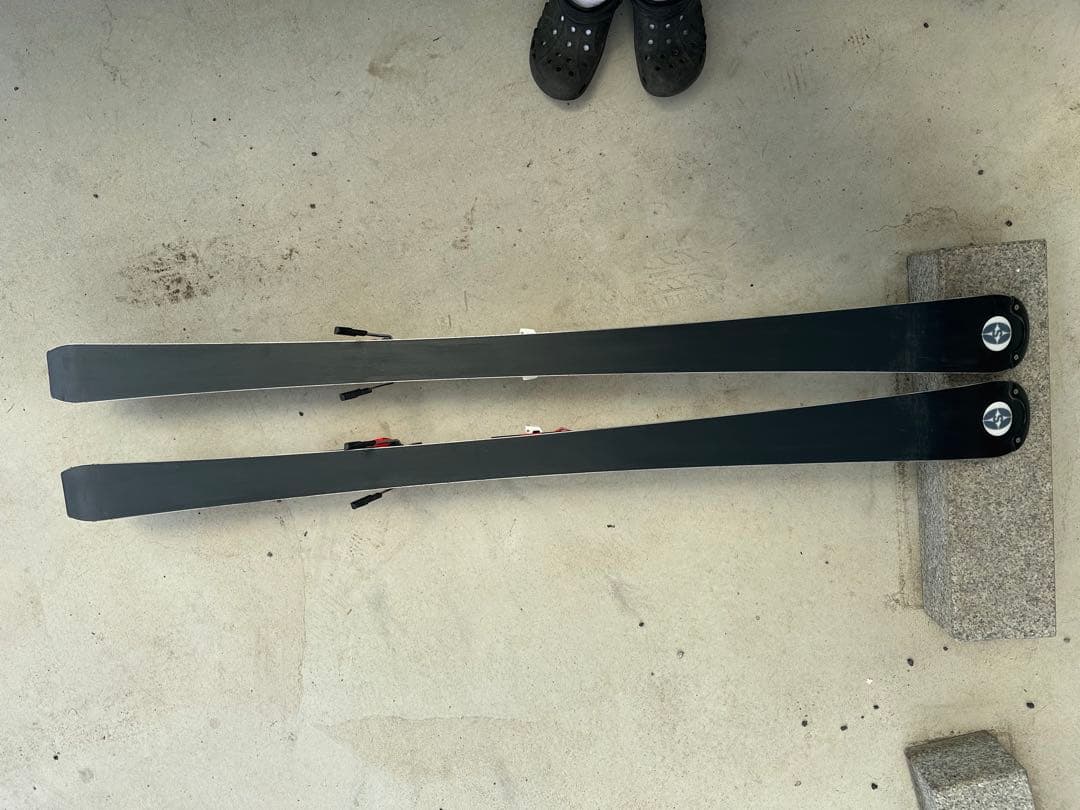 OGASAKA KEO'S AX 155 スキー板 黒 赤