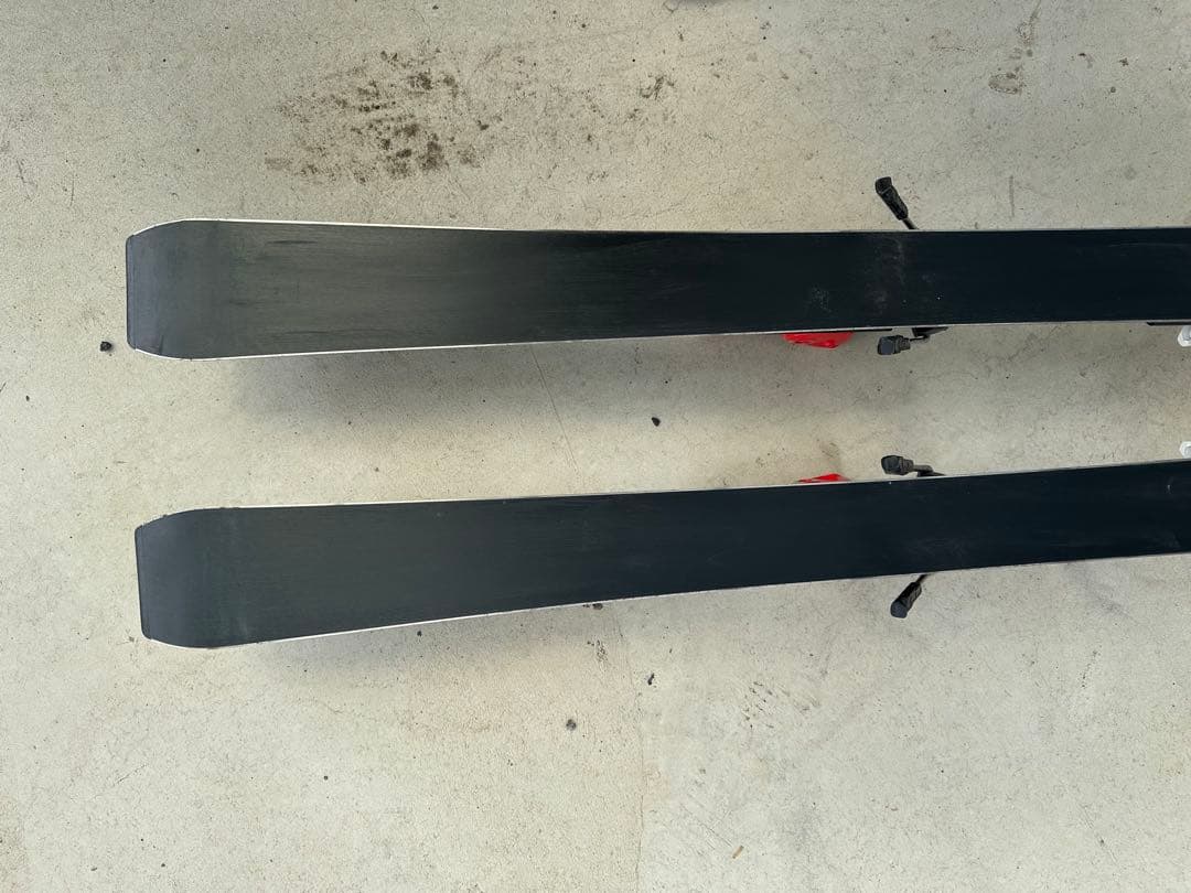 OGASAKA KEO'S AX 155 スキー板 黒 赤