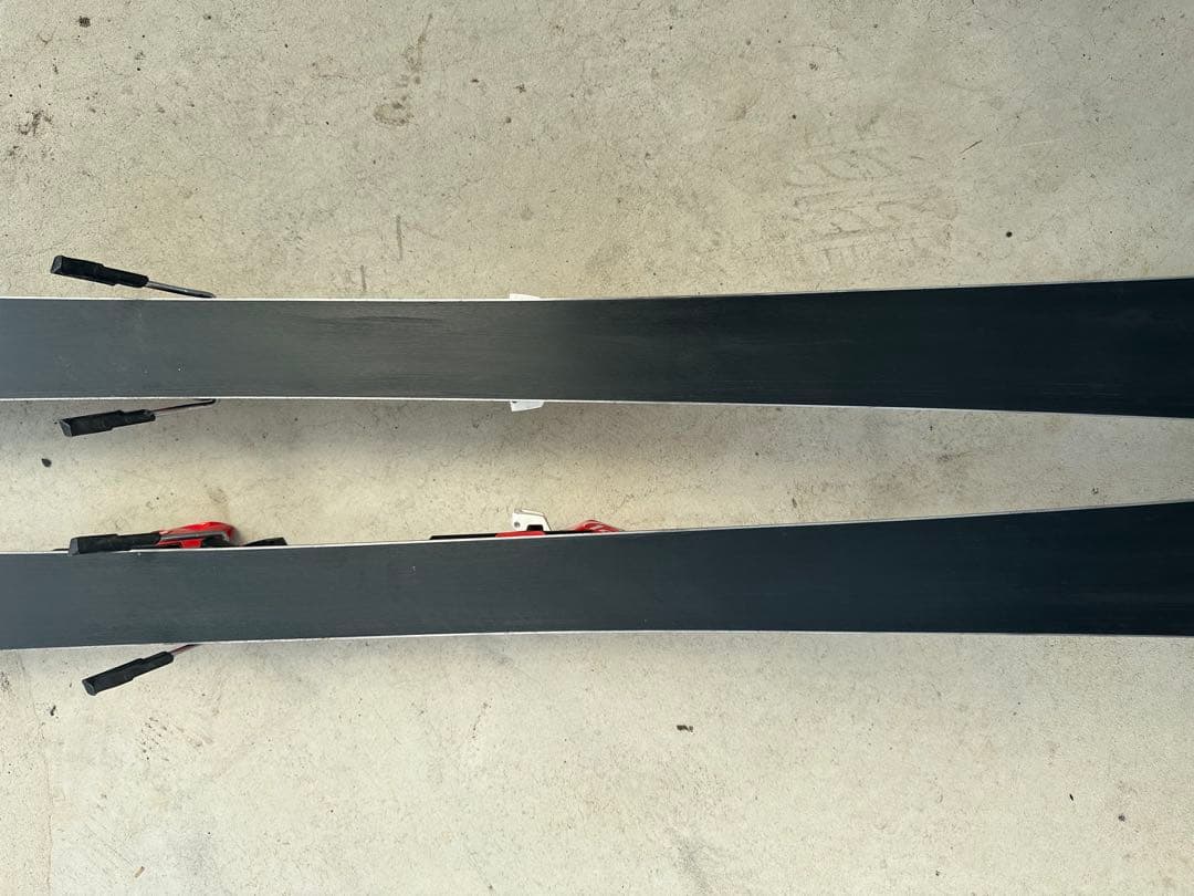 OGASAKA KEO'S AX 155 スキー板 黒 赤