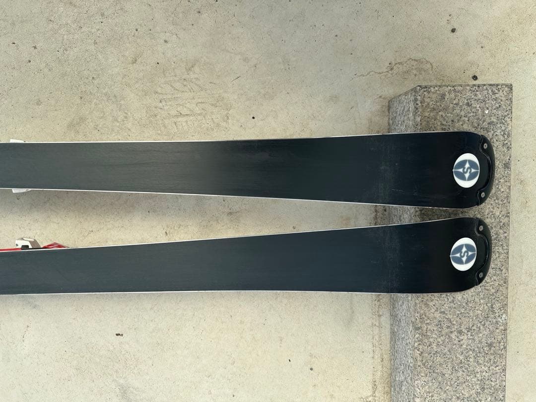 OGASAKA KEO'S AX 155 スキー板 黒 赤